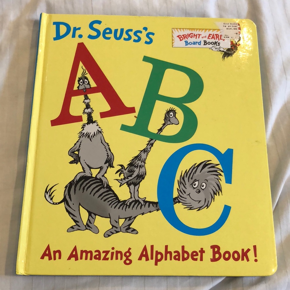 📚 Dr. Seuss ABC Book Colorful Whimsical Design